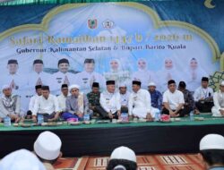 Bukber Bareng 4.000 Warga Batola, Muhidin Paparkan Program Pembangunan Kalsel
