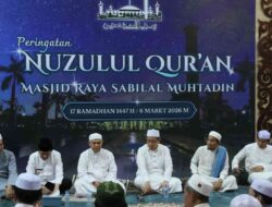 Nuzulul Qur’an di Sabilal Muhtadin, Wagub Ajak Perkuat Iman dan Persatuan