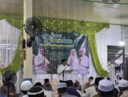 Bupati Samsul Rizal Hadiri Safari Ramadan di Masjid Taqwa Desa Muara Rintis HST