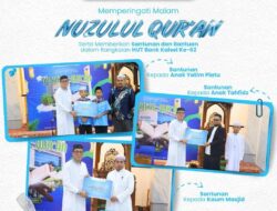 Malam Nuzulul Qur’an, UPZ Bank Kalsel Berbagi Santunan dan Bantuan Usaha