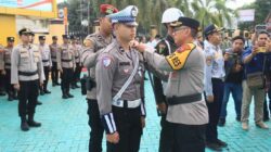 Apel Gelar Pasukan, Polres HSS Siap Amankan Arus Mudik dan Aktivitas Masyarakat