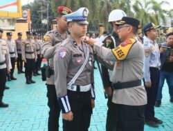 Apel Gelar Pasukan, Polres HSS Siap Amankan Arus Mudik dan Aktivitas Masyarakat