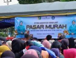 TP PKK Tala Gelar Pasar Murah, Ringankan Beban Masyarakat Menjelang Lebaran