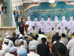 Bupati HST Samsul Rizal Safari Ramadan Bersama Pemprov Kalsel di Masjid Al-Ma’shum