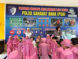Belajar Tertib Lalu Lintas, Anak PAUD Terpadu Cahaya Ikuti Edukasi Keselamatan Bersama PT Trio Motor Honda