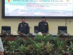 Bupati Samsul Rizal Sampaikan LKPJ 2025 ke DPRD HST