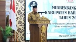 Buka Musrenbang RKPD 2027, Bupati Batola Fokus pada SDM dan Investasi Terintegrasi