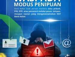 Bank Kalsel Ingatkan Nasabah Waspadai Penipuan Digital Jelang Lebaran
