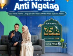 Manjakan Nasabah di Momen Idul Fitri, Bank Kalsel Hadirkan Promo Hemat Data Telkomsel