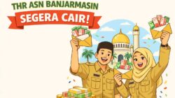 THR ASN Banjarmasin Segera Cair, Anggaran Capai Puluhan Miliar Rupiah