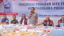 ‎Supian HK Dukung Penuh Komitmen Polda Kalsel Berantas Narkoba