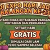 Edukasi Pangan Sehat, DKP3 Balangan Bagikan Kukusan Gratis di Expo