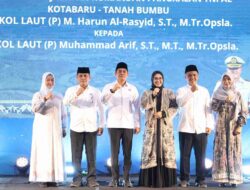 Pergantian Danlanal, Pemkab Tanbu Perkuat Sinergi Keamanan Maritim