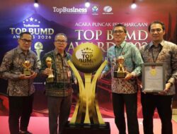 Pemprov Kalsel Sabet Penghargaan Bergengsi di TOP BUMD Awards 2026