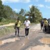 Wabup Kotabaru Tinjau Progres Pembangunan dan Pemeliharaan Jalan di Pulau Laut