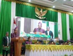 Paripurna Harjad ke-23, Bupati Tekankan Peran Semua Pihak Bangun Balangan