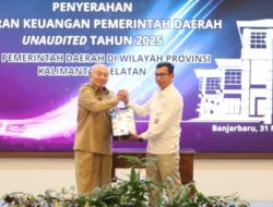 Kalsel Kompak Serahkan LKPD Tepat Waktu, Gubernur Dorong Pembekalan Rutin Pengelolaan Keuangan