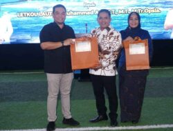 Serah Terima Danlanal Kotabaru, Pemkab Tekankan Kolaborasi Keamanan Maritim