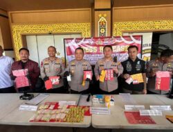 Nyamar Jadi Pembeli, Satpolairud Polresta Banjarmasin Sita 2,6 Kg Sabu dan Ribuan Ekstasi