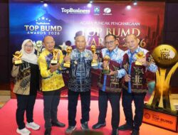 Bupati H. Muhammad Rusli Raih Top Pembina BUMD 2026, Kotabaru Cetak Prestasi Nasional