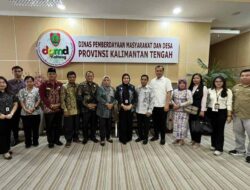 Perkuat Tata Kelola Desa, DPRD Pulpis Belajar ke DPMD Kalteng