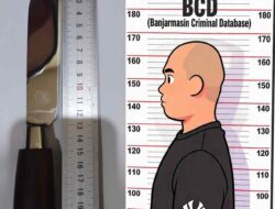 Kedapatan Bawa Belati Usai Laga Barito vs PSS, Seorang Pria Diamankan Polisi