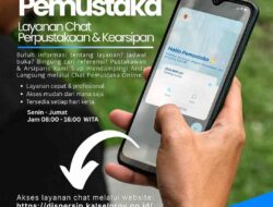 Dispersip Kalsel Hadirkan Layanan Chat Pemustaka Online, Akses Informasi Makin Mudah