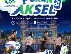 Terbuka untuk Umum, AKSEL Fun Night Run Permudah Warga Ikut Lewat Aplikasi