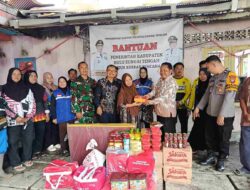 Pemkab HST Gerak Cepat Salurkan Bantuan untuk Korban Kebakaran di Kembang Melur Desa Banua Binjai