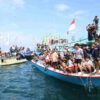 Pantai Pagatan Diserbu Wisatawan, Mappanre Ri Tasi’e 2026 Jadi Magnet Pariwisata