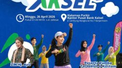Bank Kalsel Gelar Zumba Bareng, Terbuka untuk Umum dan Berhadiah