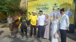 ‎Golkar Kalsel Salurkan 11 Ekor Sapi Kurban