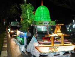 Ribuan Warga Padati Jalanan, Pawai Takbir Iduladha Hidupkan Lagi Tradisi Banjarmasin