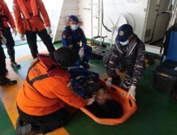 ABK KM Mahogani Banda Meninggal di Laut, Dievakuasi Tim SAR ke Banjarmasin