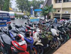 Polresta Banjarmasin Tegas Berantas Balap Liar, 25 Kendaraan Disita