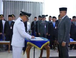 Puluhan Pejabat Tala Dilantik, Bupati Tekankan Tanggung Jawab Moral
