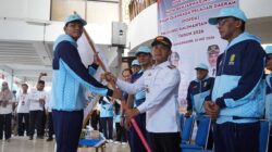 Banjarmasin Lepas 77 Atlet ke POPDA Kalsel 2026, Target Juara Umum