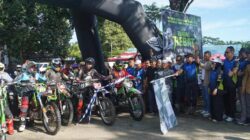 Ribuan Rider Ramaikan Trabas Hebat 4 di Goa Lowo Kotabaru