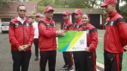Kontingen HSS Resmi Dilepas ke POPDA 2026, Atlet Dibekali Perlindungan BPJS