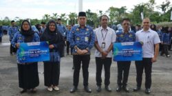 Pemkab Kotabaru Gelar Apel Gabungan, ASN Terima Hadiah Umroh dan Sepeda Listrik dari Bank Kalsel