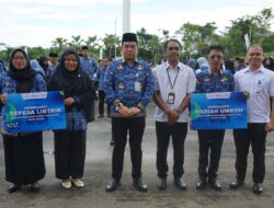 Pemkab Kotabaru Gelar Apel Gabungan, ASN Terima Hadiah Umroh dan Sepeda Listrik dari Bank Kalsel