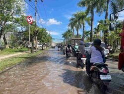 Tips #Cari_Aman dari Honda Trio Motor Saat Jalan Tergenang Banjir Rob