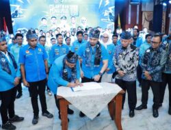 Muhidin Hadiri Pelantikan KNPI Kalsel, Siap Dukung Program Kepemudaan