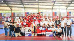 Tim Takraw HSS Bersinar, Dua Medali Emas Dibawa Pulang dari POPDA Kalsel