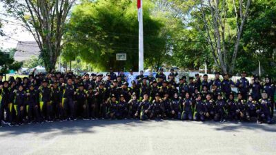 Bupati Samsul Rizal Lepas Kontingen HST, Targetkan 6 Besar Popda Kalsel