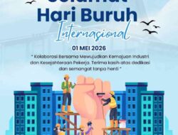 Hari Buruh Internasional 2026, Dispersip Kalsel Sampaikan Apresiasi untuk Para Pekerja