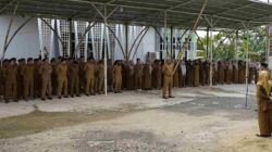 Setwan Balangan Perketat Disiplin Pegawai, ASN Mangkir Apel Terancam Pemotongan Gaji