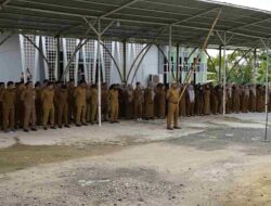 Setwan Balangan Perketat Disiplin Pegawai, ASN Mangkir Apel Terancam Pemotongan Gaji