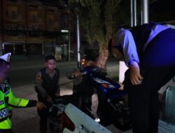 Polresta Banjarmasin Perketat Patroli Akhir Pekan, Tiga Motor Diamankan