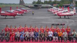 Supian HK Apresiasi Kunjungan Jupiter Aerobatic Team di Lanud Sjamsudin Noor